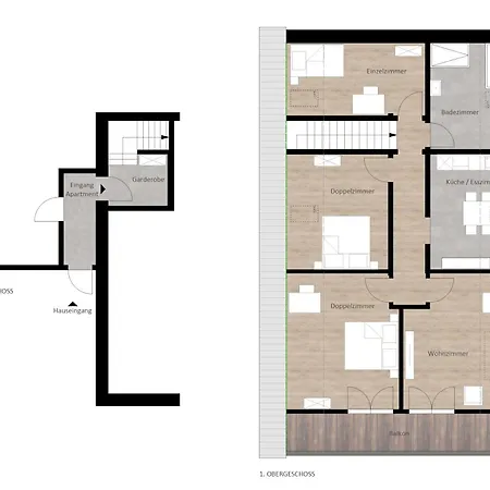 Apartment Naehe Airbus Manching Buitenkant foto